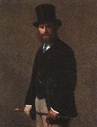 Henri Fantin-Latour Portrait of Edouard Manet china oil painting artist